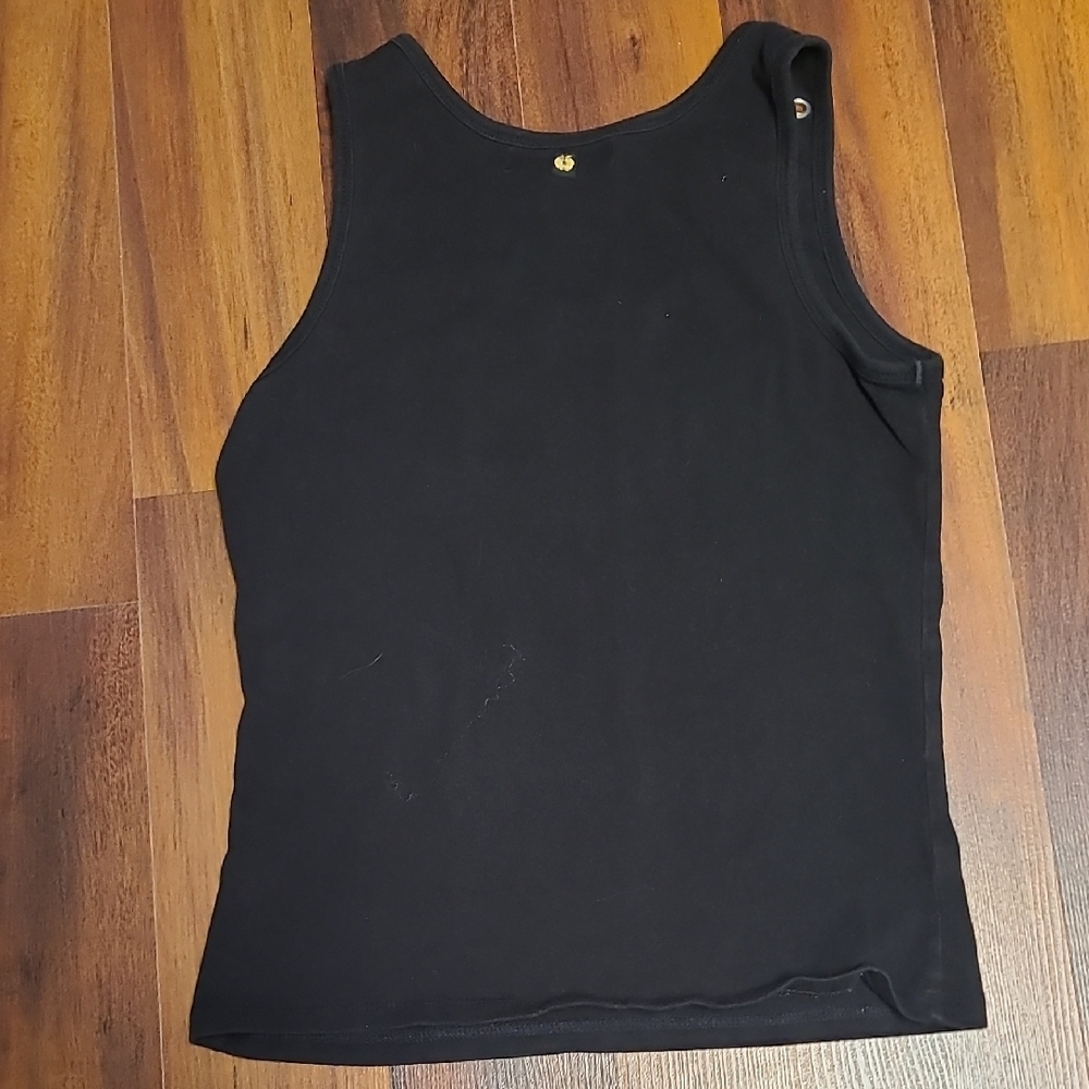Apple Bottoms Black Tank Top with Gold Accents - Picture 2 of 2